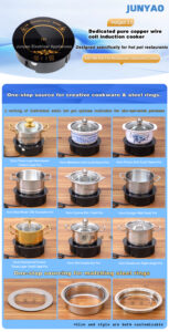 commercial electric ceramic stove – round built in infrared for one person hot pot, for clay pot & copper pot