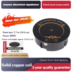 commercial electric ceramic stove – round built in infrared for one person hot pot, for clay pot & copper pot