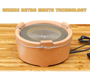 commercial electric clay stove – ceramic cooktop for beef offal stew & casserole