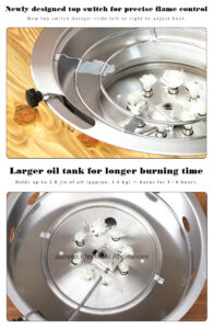 new commercial vegetable oil stove – for hothop or bbq, no gas no electricity