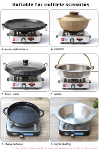 eco friendly oil stove – portable for outdoor, food stalls & restaurants