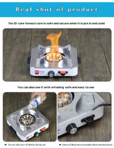 eco friendly oil stove – portable for outdoor, food stalls & restaurants