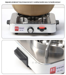 eco friendly oil stove – portable for outdoor, food stalls & restaurants