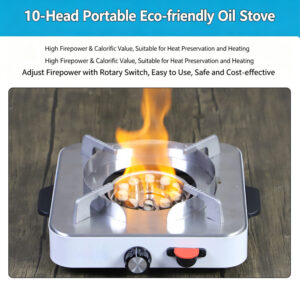 eco friendly oil stove – portable for outdoor, food stalls & restaurants