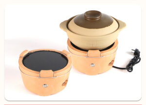 1500w electric clay stove – vintage mud stove for sand pot & casserole