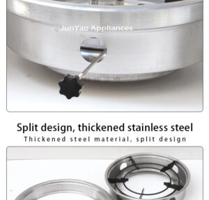 sunken eco friendly oil stove – recessed design, ideal for outdoors, food stalls and restaurants.