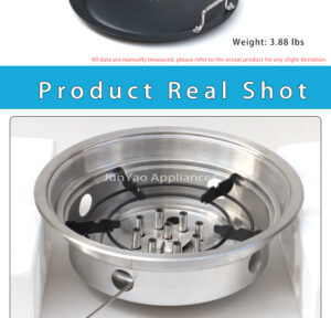 sunken eco friendly oil stove – recessed design, ideal for outdoors, food stalls and restaurants.