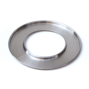 Commercial Creative Stainless Steel Hula Hoop Round Serving Tray – Ring-Shaped Plate for BBQ Restaurants