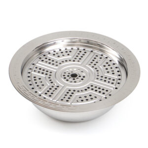 three layer steel steam sauna pot – 304 stainless steel, for seafood steaming & hot pot, induction compatible