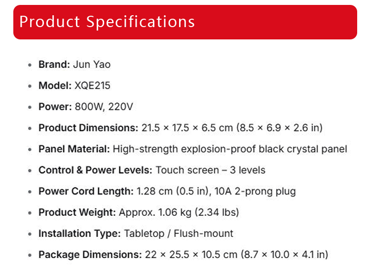 xqe215 mini square induction cooker – flush mount, single person, for conveyor belt & self service hot pot xqe215 mini square induction cooker – flush mount, single person, for conveyor belt & self service hot pot