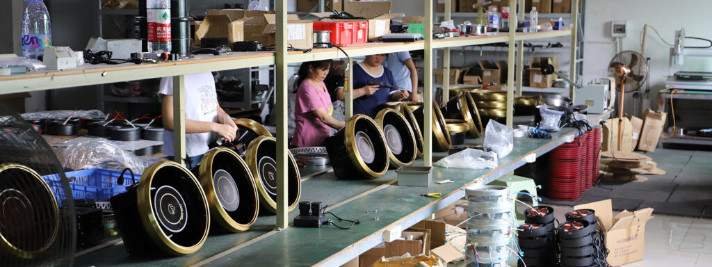 Commercial restaurant equipment production line
