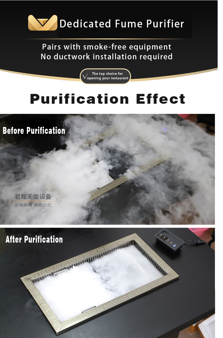 customizable smoke free bbq & hotpot table – marble / sintered stone / stainless steel tops with built in induction & grill combo customizable smoke free bbq & hotpot table – marble / sintered stone / stainless steel tops with built in induction & grill combo