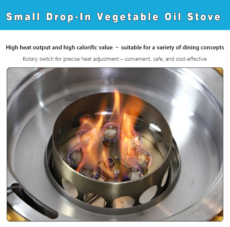 drop in vegetable oil stove – commercial korean style built in burner for bbq & hotpot, eco friendly mineral oil fuel, gas stove conversion ready drop in vegetable oil stove – commercial korean style built in burner for bbq & hotpot, eco friendly mineral oil fuel, gas stove conversion ready