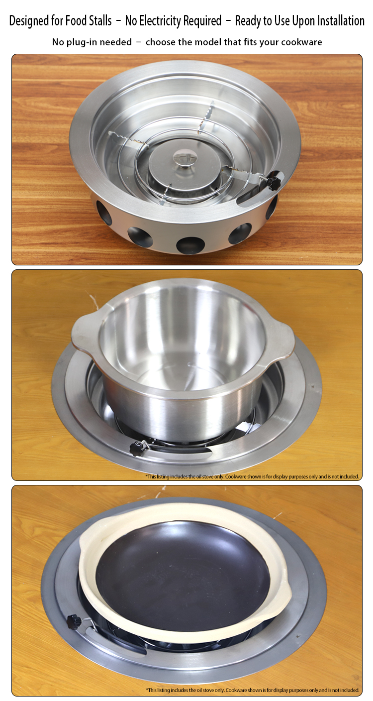commercial drop in eco friendly oil stove – high power plant/mineral oil burner with top mount switch for hotpot & bbq, oversized heating plate commercial drop in eco friendly oil stove – high power plant/mineral oil burner with top mount switch for hotpot & bbq, oversized heating plate