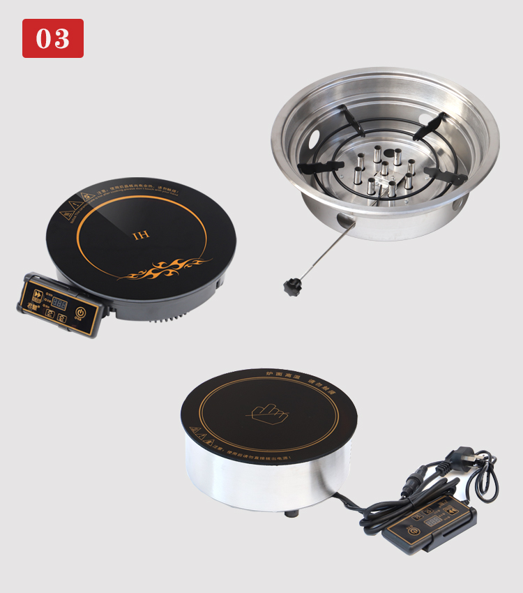 Commercial induction cookers and ceramic cooktops - energy-efficient, fast-heating, and versatile cooking equipment for professional restaurant kitchens