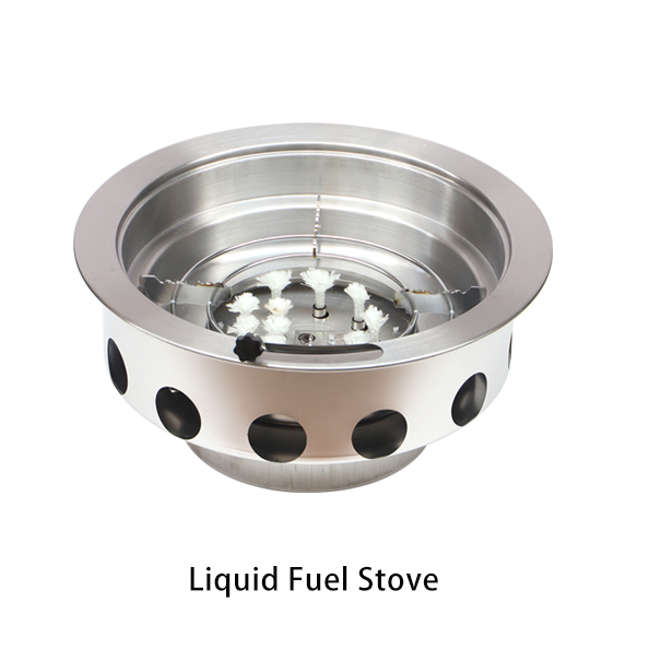 Plant oil eco-stove, commercial liquid fuel cooker for restaurant kitchen
