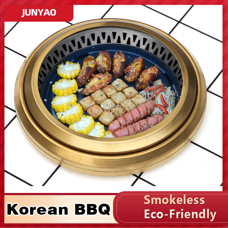 japanese style smokeless electric grill – commercial gold downdraft round drop in bbq grill for korean self service restaurants japanese style smokeless electric grill – commercial gold downdraft round drop in bbq grill for korean self service restaurants