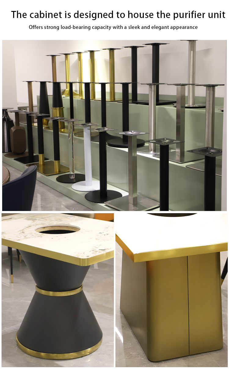 Sintered Stone Smokeless Hot Pot & BBQ Table - Image 9