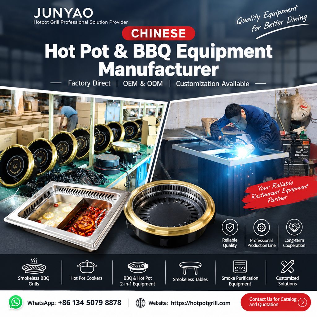 Commercial BBQ equipment manufacturer factory