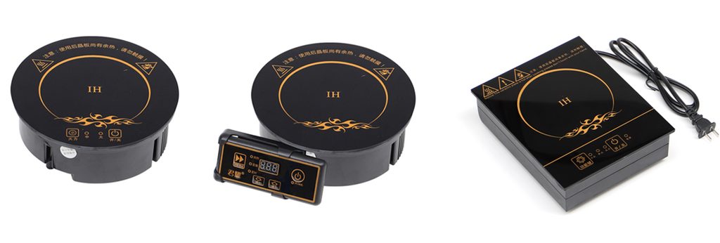 Built-in commercial induction cooker for hot pot table