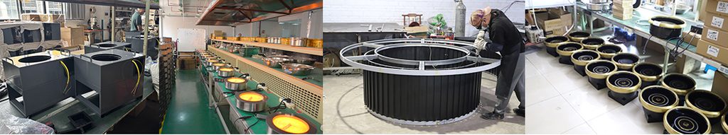 JUNYAO commercial BBQ equipment manufacturing facility